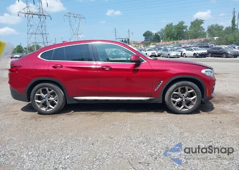 2021 BMW X4 xDrive30I from USA, damaged, VIN 5UX2V1C06M9H01057